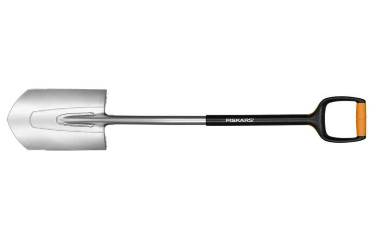 Fiskars-Set  Xact Gärtnerspaten, spitz M inklusive Gartenhandschuhe Produktabbildung 2