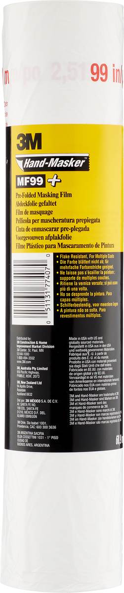 3M Abdeckfolie Hand-Masker MF 99, 2400mm x 30m Produktabbildung