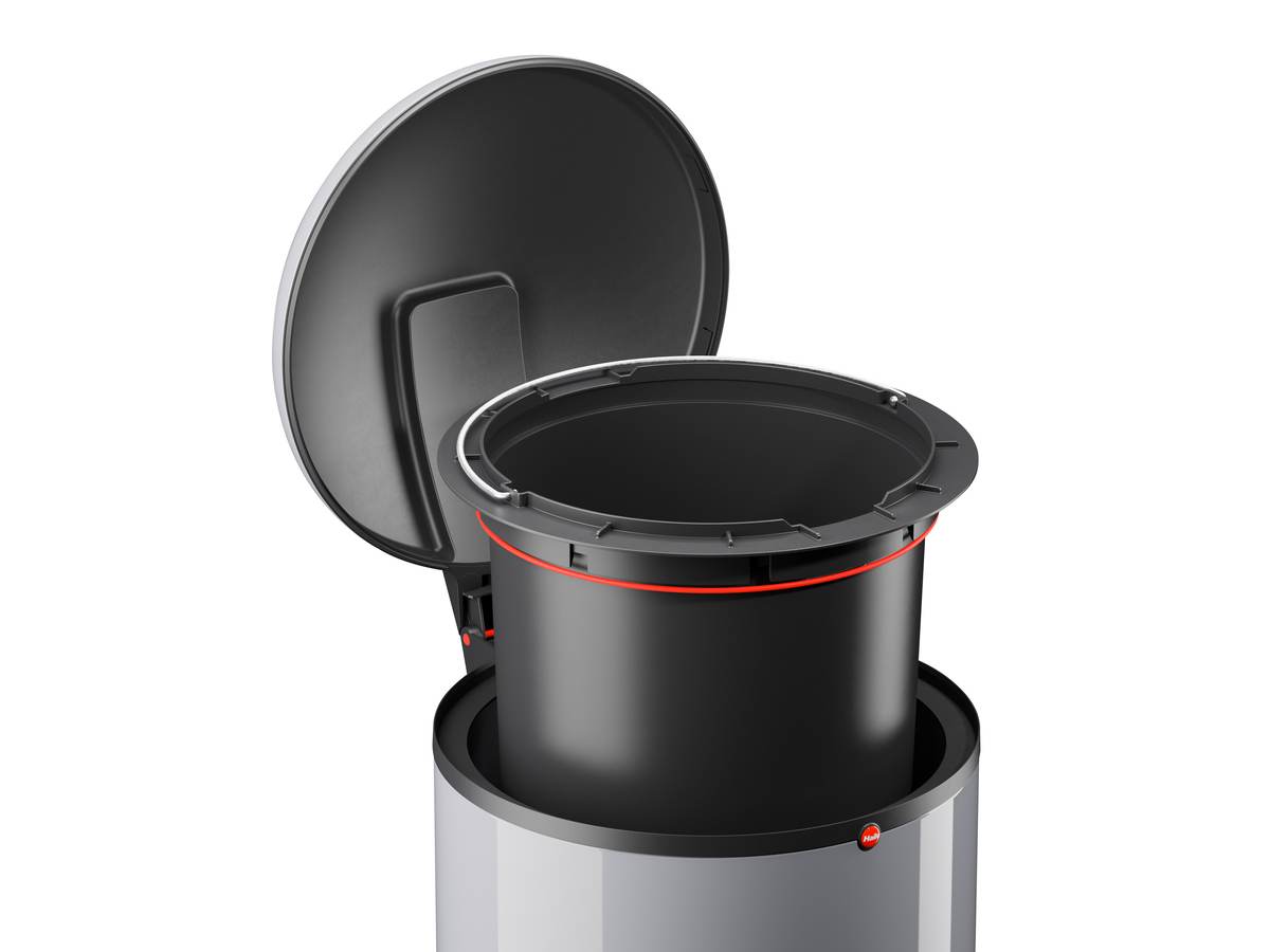 Hailo Harmony L Design-Tret-Abfallsammler | 20 l Volumen | Soft Close | verschiedene Farben Produktabbildung 6