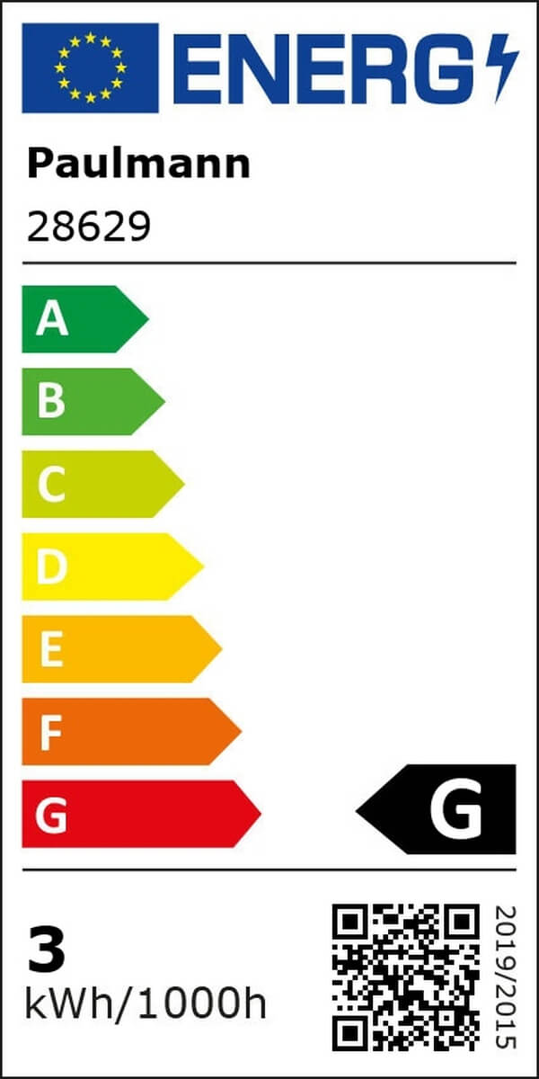 Paulmann LED Tropfen, Ø 45 mm, 3W = 25W, E14, 250 lm, matt, Warmweiß (2700 K) Produktabbildung 4