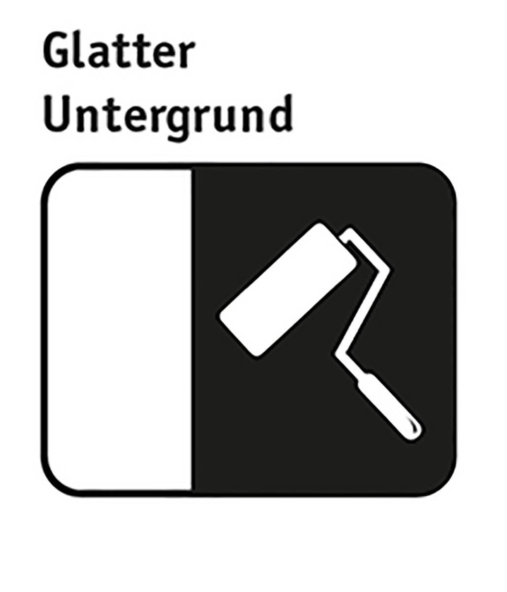 2A-Ware Lasur-Walze 12 cm Grün-Grau | Für glatten Untergrund Produktabbildung 2