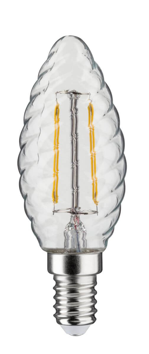 Paulmann LED Retro-Kerze gedreht 4,5W = 40W, 470 lm, E14, Klar, Warmweiß (2700 K), dimmbar Produktabbildung 2