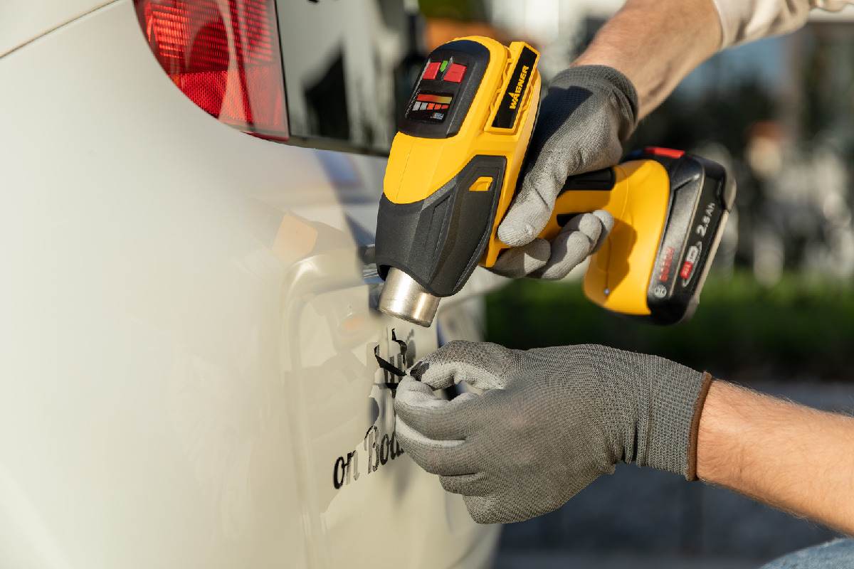 WAGNER Akku-Heißluftpistole Furno 550, 18 V Heißluftfön, Farben, Lacke & Etiketten, ohne Akku & Ladegerät Produktabbildung 5