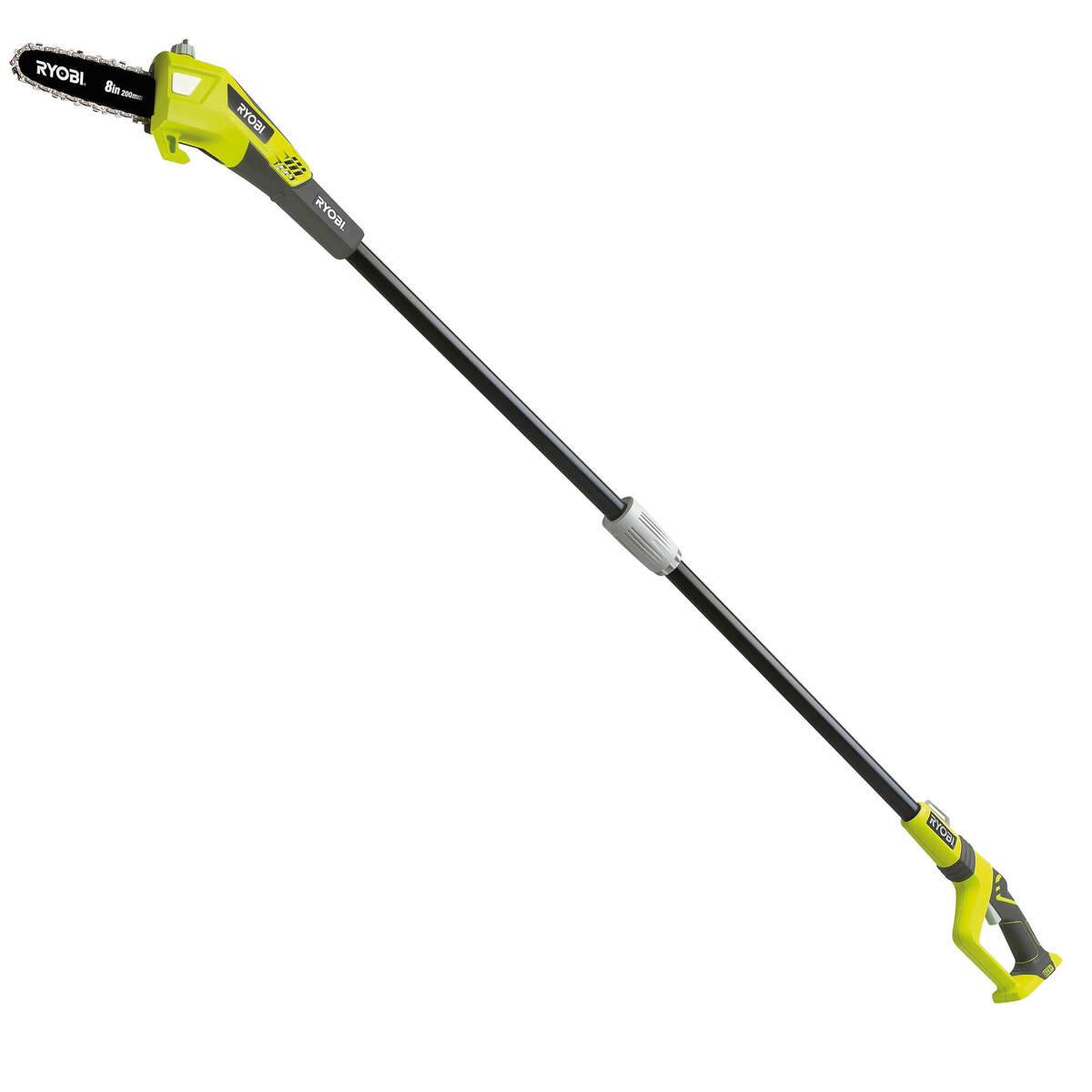 Ryobi Akku-Hochentaster ONE+ 18 V, Teleskop Kettensäge ohne Akku, 20 cm Schwertlänge, OPP1820 Produktabbildung