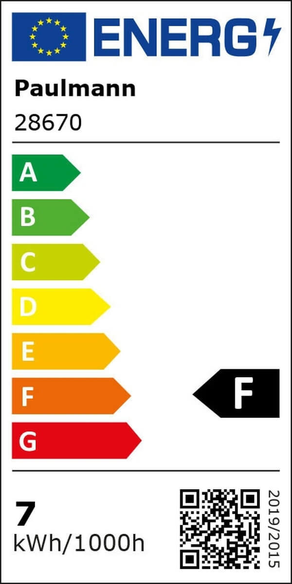 Paulmann LED Birne 6,5W = 48W, 600 lm, E27, Kopfspiegel Silber, Warmweiß (2700 K) Produktabbildung 5