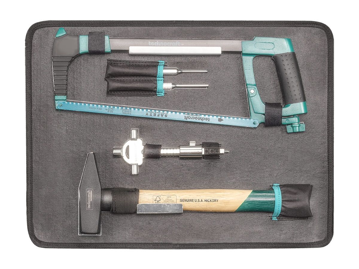 technocraft Professional Werkzeugkoffer Pro Construction 152, 152-teilig, IP65, Werkzeugkasten Produktabbildung 6