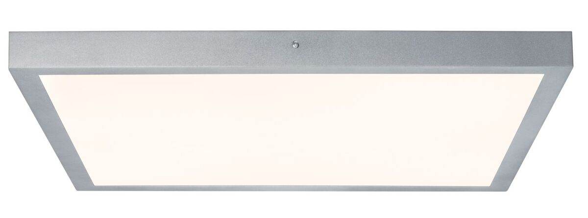 Paulmann Deckenleuchte Lunar | LED Panel Chrom oder Weiß matt |Warmweiß | Aufbaupanel Produktabbildung