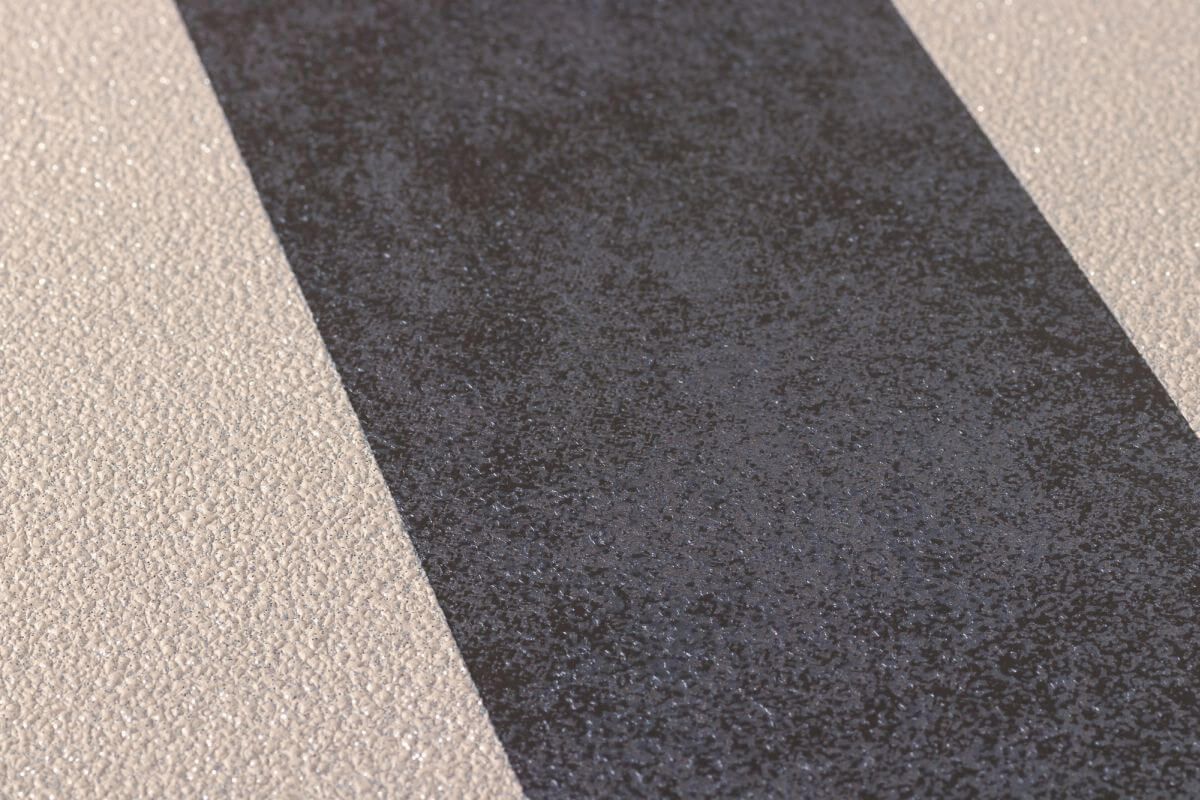 AS Creation Tapete | Streifentapeten Beige Metallic Schwarz | Trendwall Produktabbildung 2