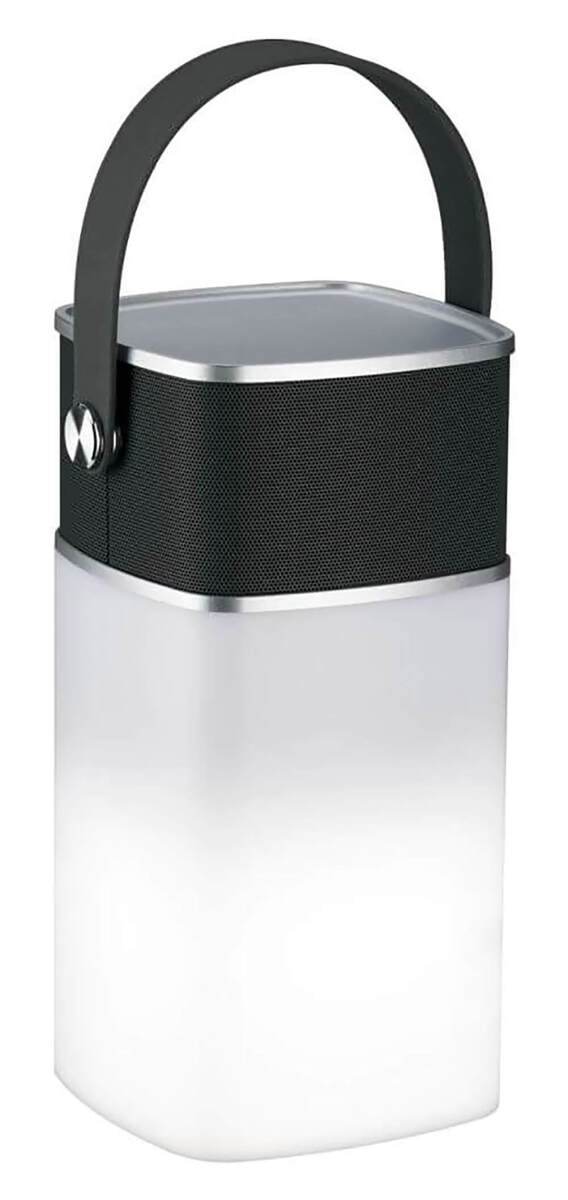 Paulmann Mobile Tischleuchte Clutch Sound IP44 dimmbar Akkubetrieb mit Lautsprecher Produktabbildung 1