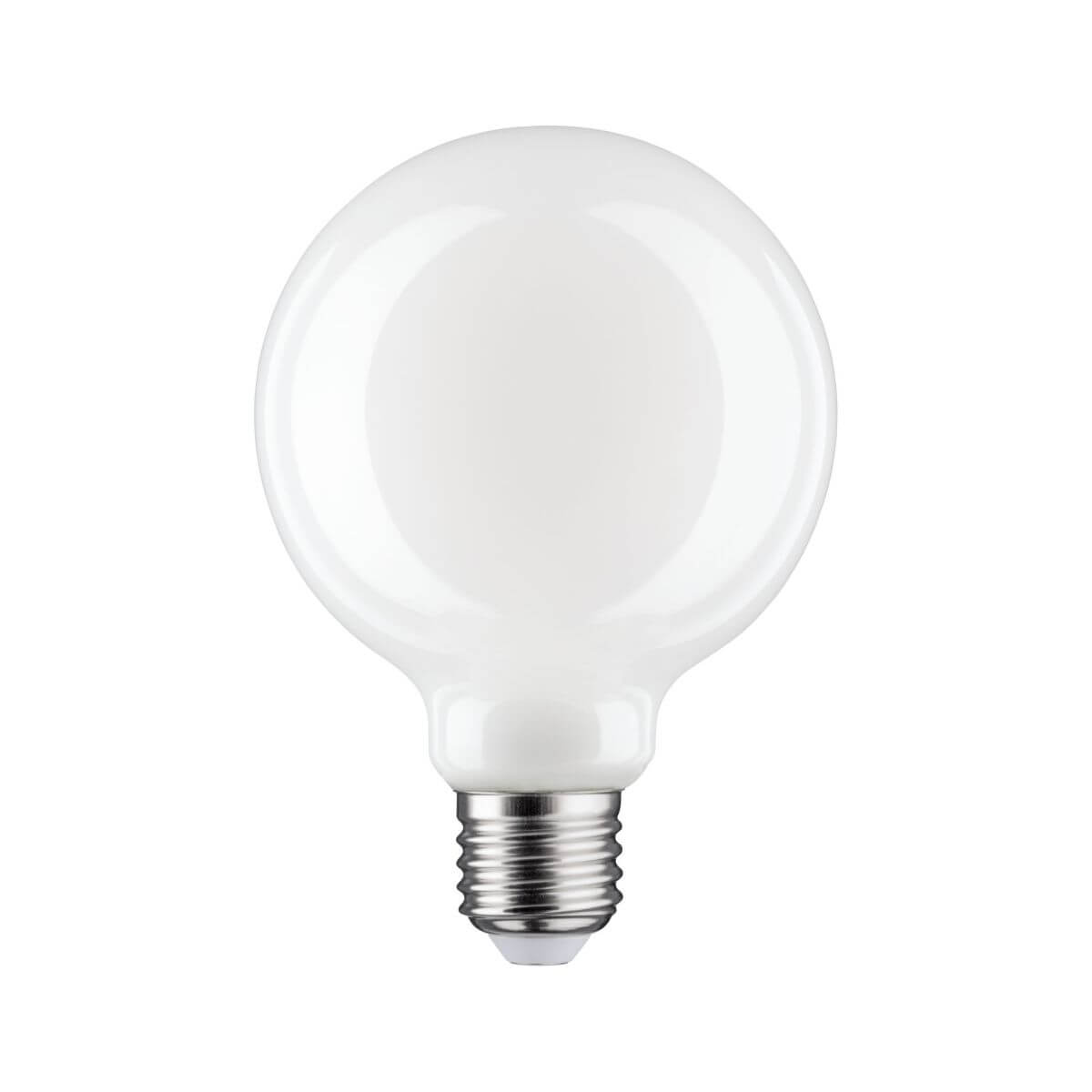 Paulmann LED Globe 95, Ø 95 mm, 9W = 75W, E27, 1055 lm, opal, dimmbar, Warmweiß (2700 K) Produktabbildung 2