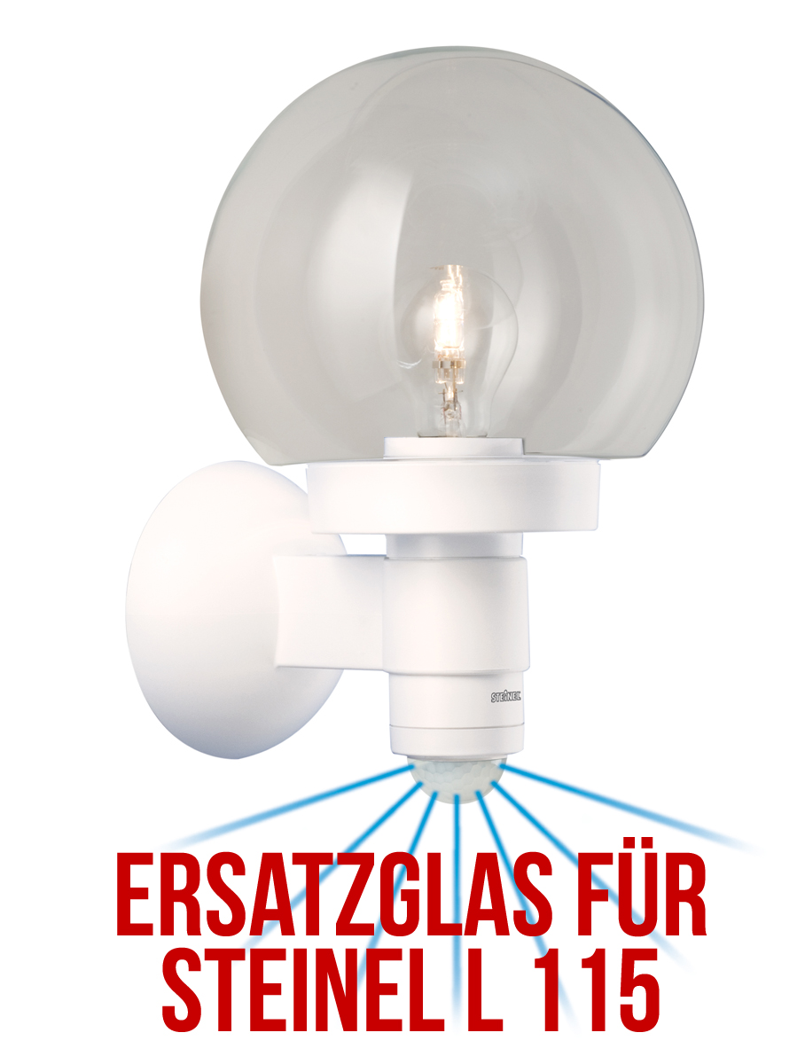 Steinel Ersatzglas L 115 S Glaskugel als Ersatz für Ihre Außenlampe Produktabbildung 1