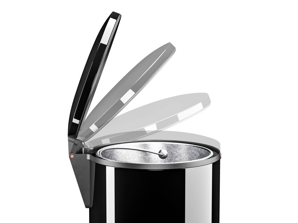 Hailo PURE L Design-Tret-Abfallsammler | 25 l Volumen | Soft Close | verschiedene Farben Produktabbildung 4