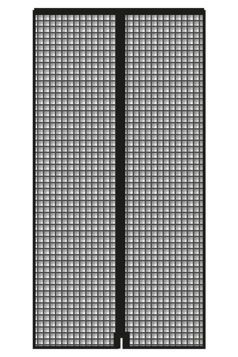 Schellenberg Fliegengitter-Magnetvorhang, Polyester, 11 mm Einbautiefe, waschbar, 90 x 210 cm Produktabbildung