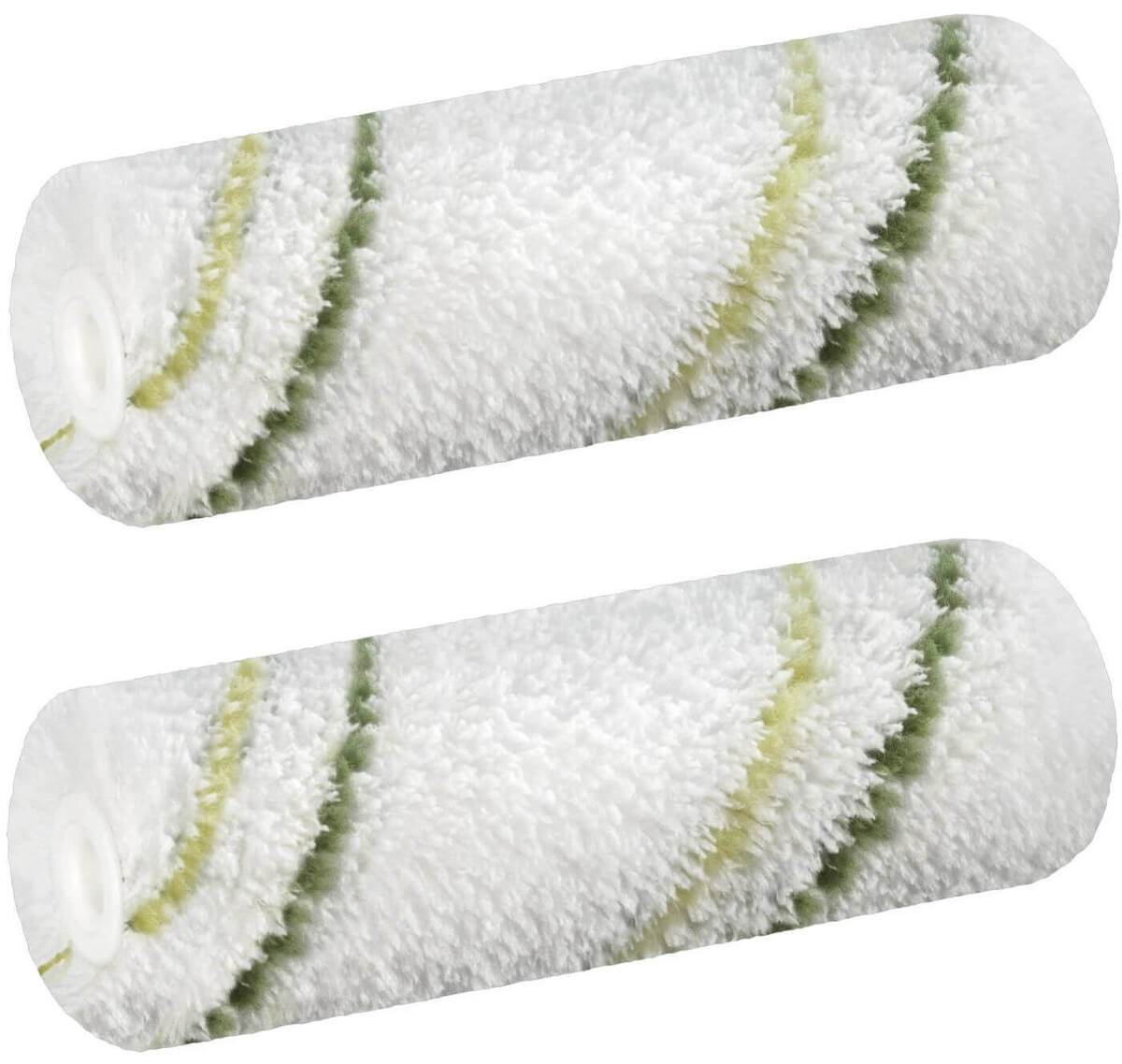 2A-Ware Doppelpack Lasur-Walze 10cm Grün-Grün | Für rauen Untergrund Produktabbildung 3