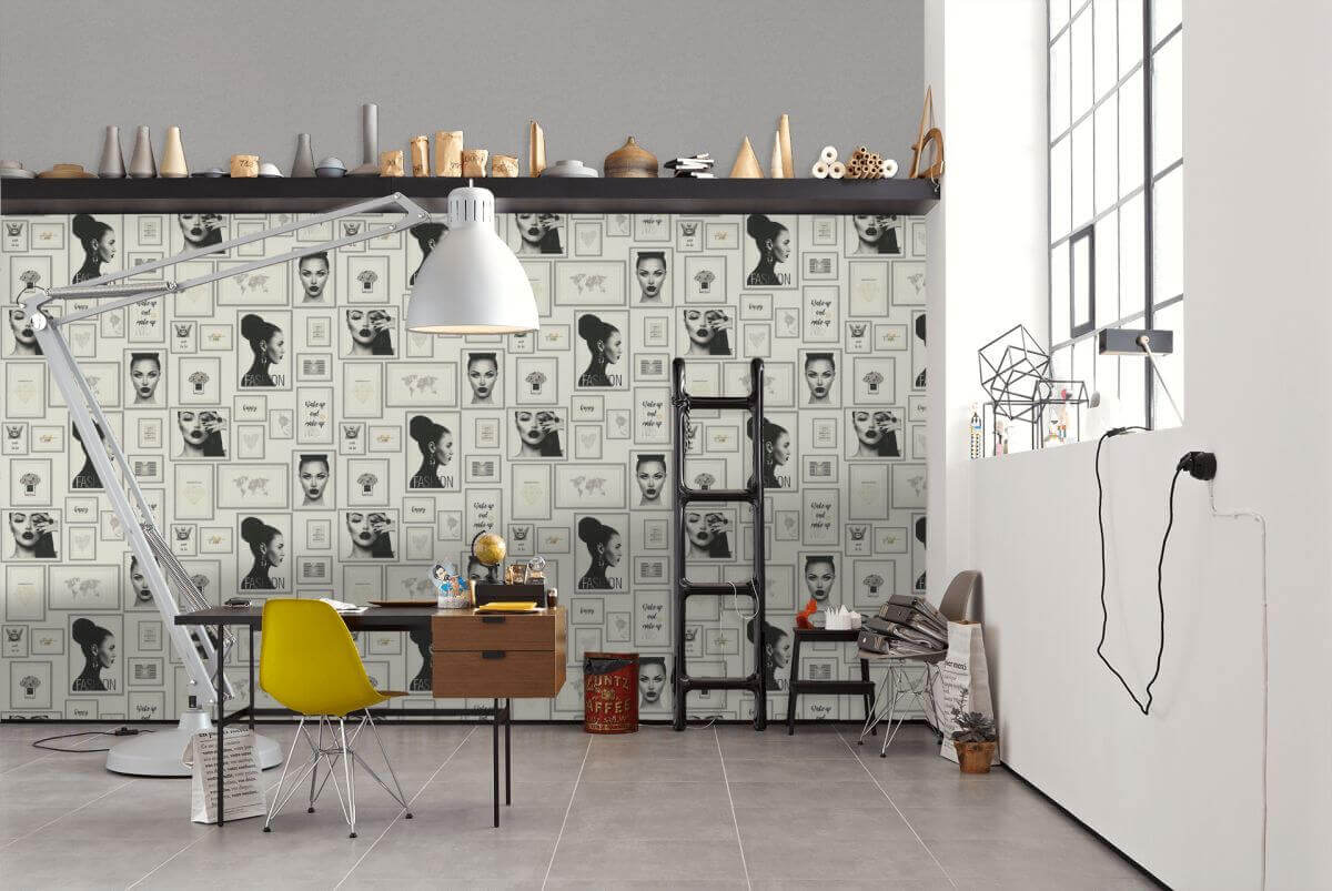 Livingwalls Metallic Unifarben Vliestapete Metropolitan Stories 369323 Produktabbildung 4