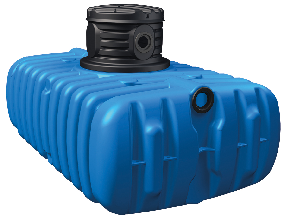 4rain Flachtank-Paket FLAT S, 6000 Liter Garten-Comfort, Tauchpumpe, Wassersteckdose, kindersicher Produktabbildung