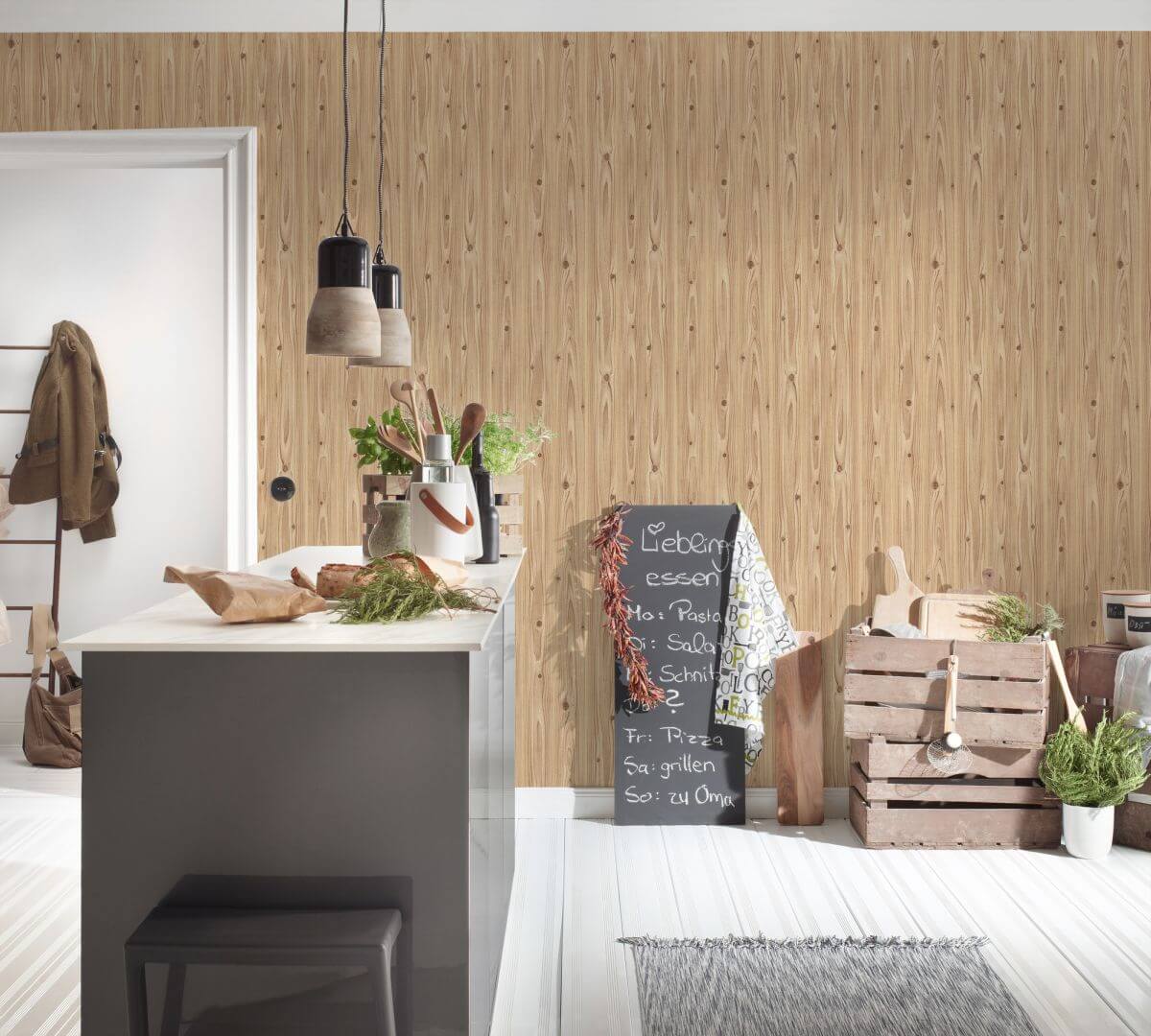 AS Creation Tapete | Holzoptik Beige Braun | Il Decoro Produktabbildung 3