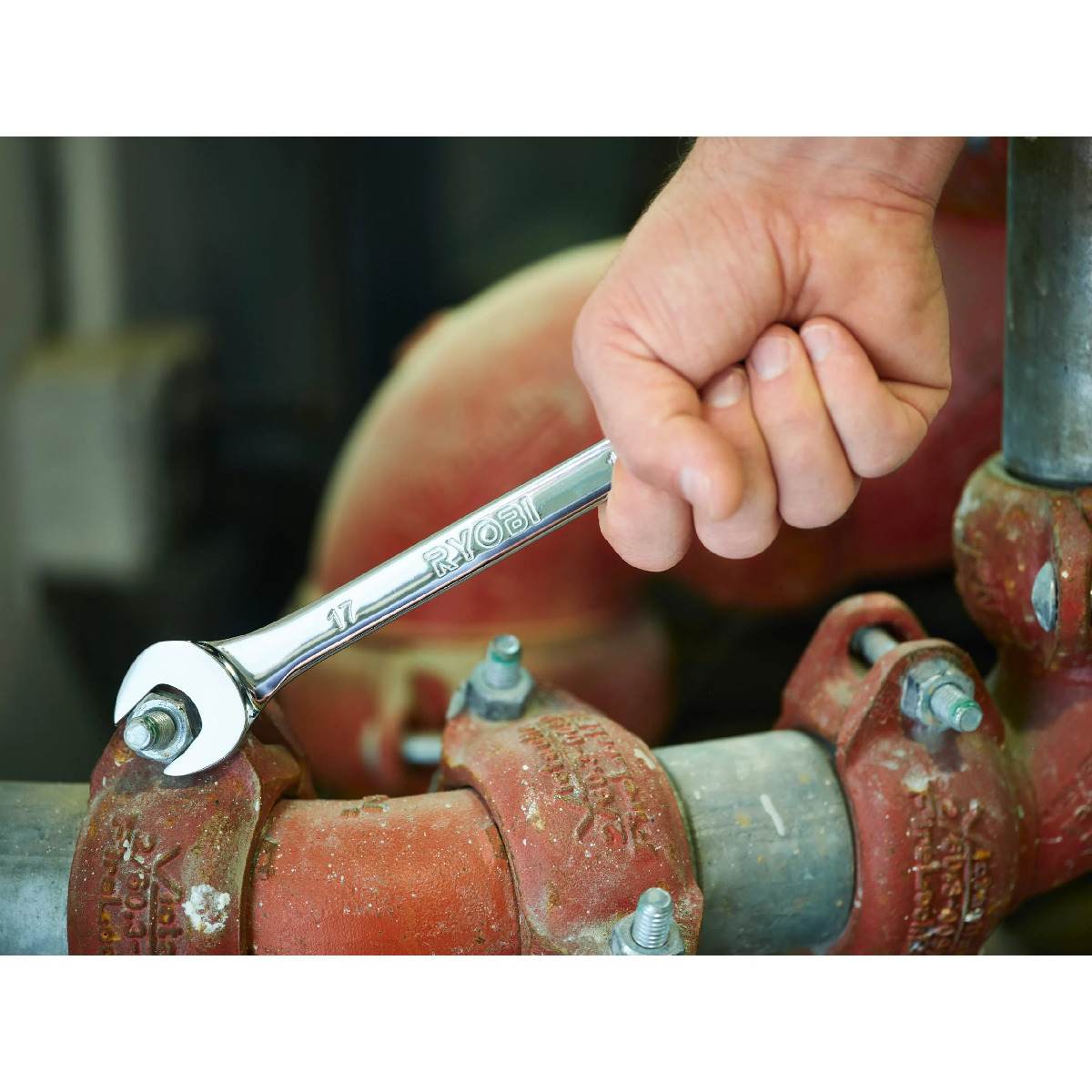 RYOBI Ringmaulschlüssel-Set Produktabbildung 3