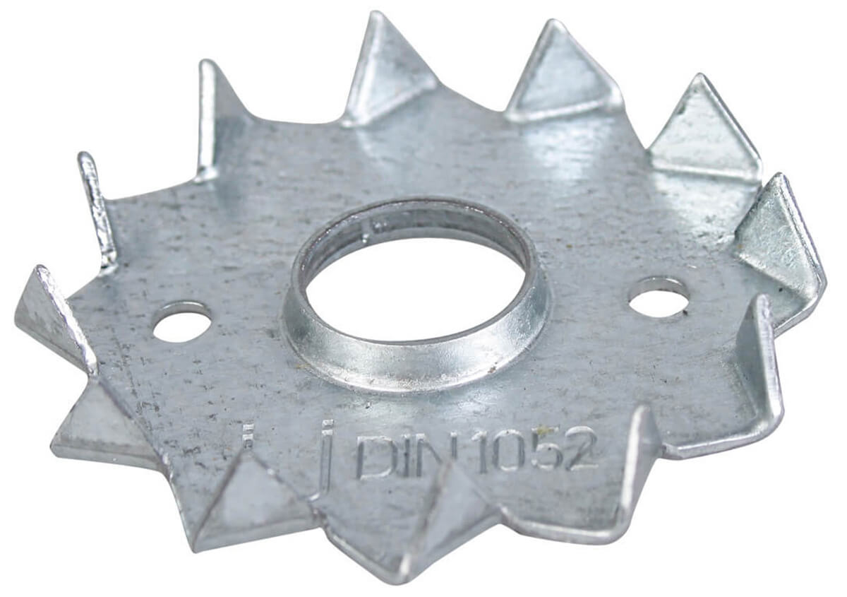 Alberts Scheibendübel mit Zähnen, Einseitig, Stahl, sendzimirverzinkt, Dübel, Holzverbinder Produktabbildung