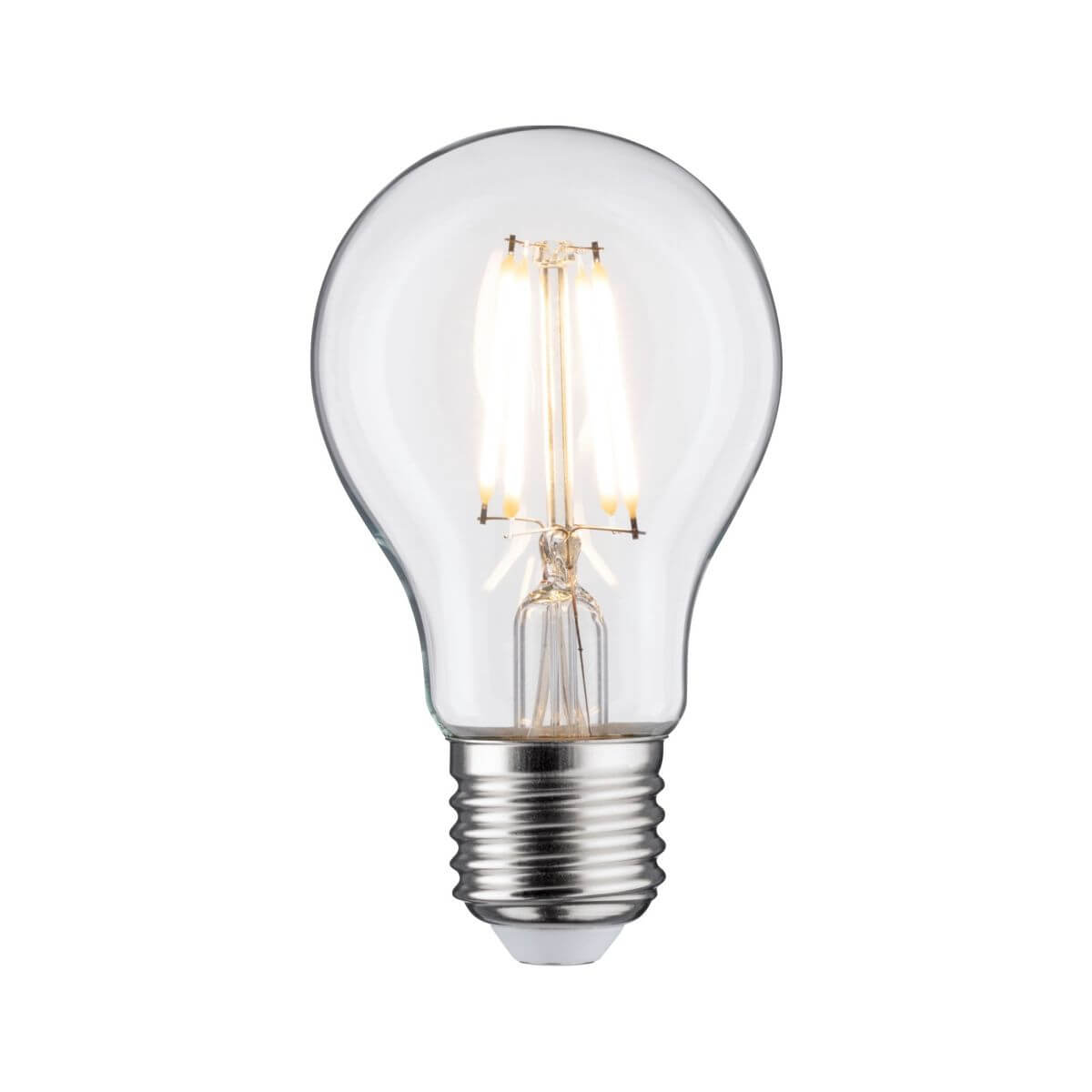 Paulmann LED Filament Birne, Ø 60 mm, 5W = 40W, E27, 470 lm, klar, dimmbar, Warmweiß (2700 K) Produktabbildung 1