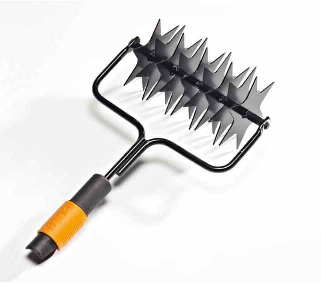 Fiskars QuikFit Sternfräse, Stecksystem, Modular, Gartenwerkzeug, Aufsätze und Zubehör Produktabbildung