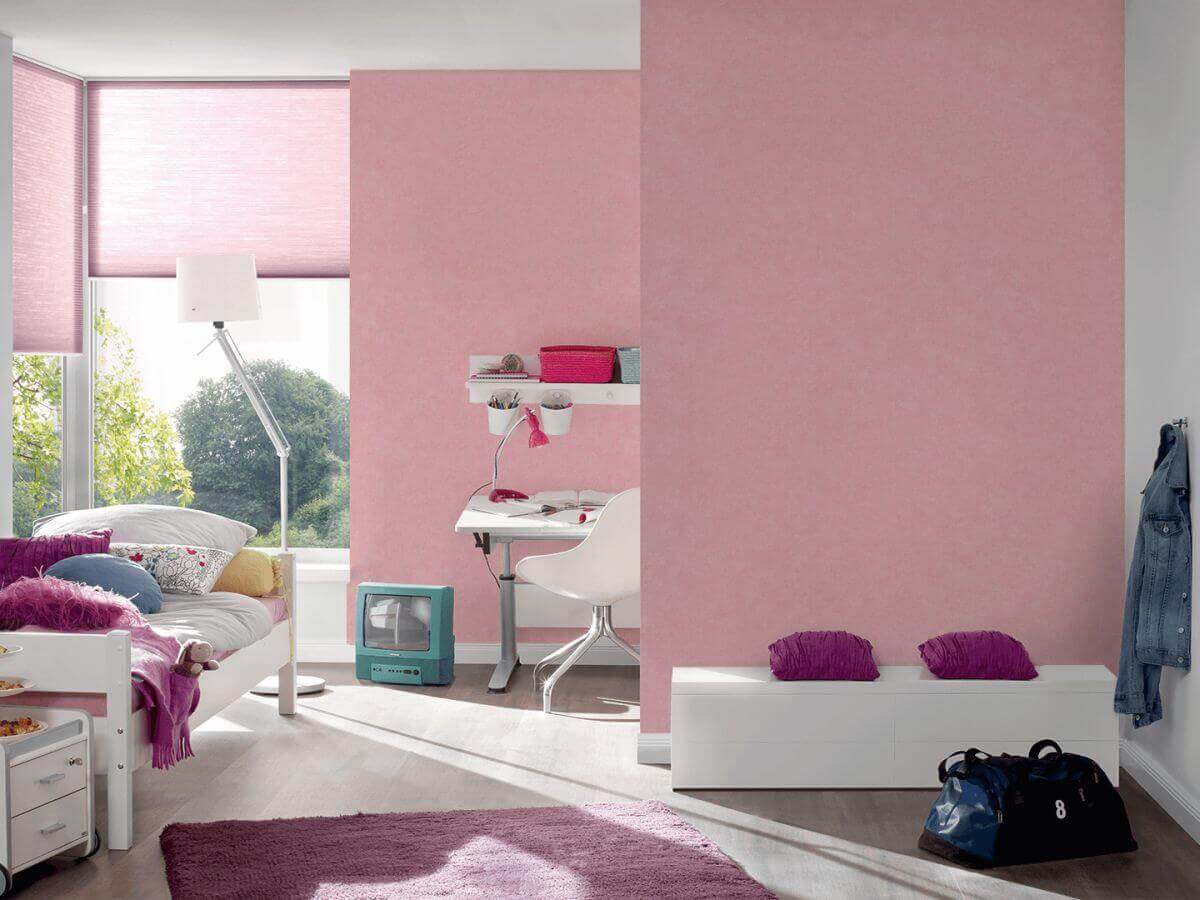 Livingwalls Rosa Unifarben Vliestapete Paradise Garden 367208 Produktabbildung 6