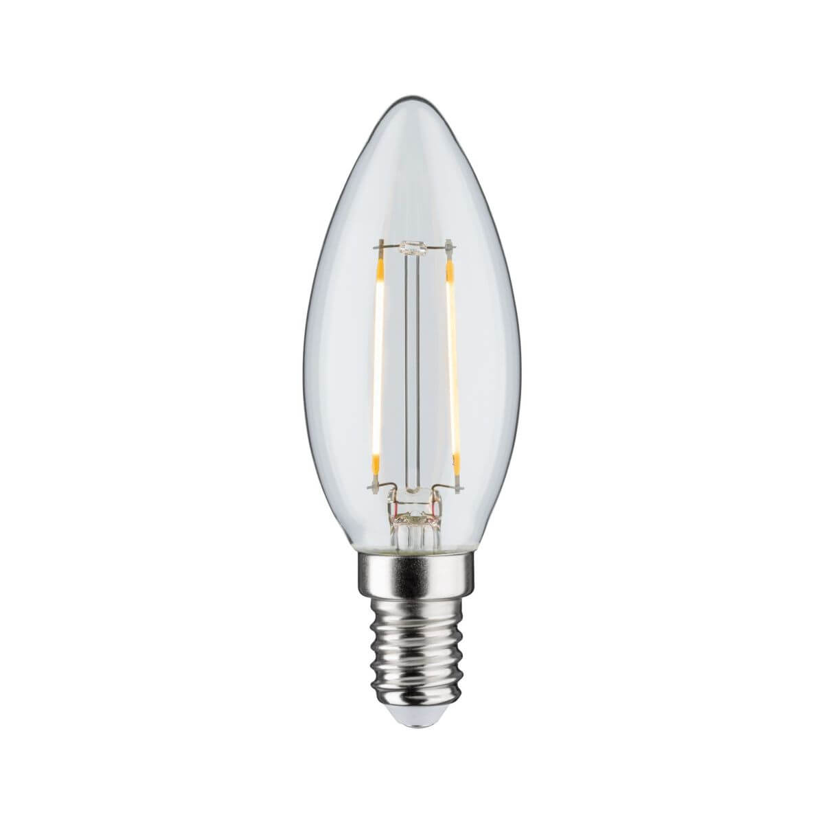 Paulmann LED Kerze 2,5W = 25W, E14, Klar, 230V, 250 lm, 3-Stufen-dimmbar, Warmweiß (2700 K) Produktabbildung