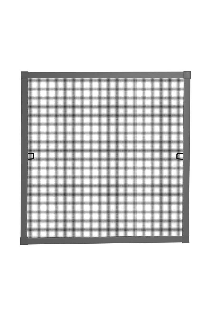 Schellenberg Insektenschutz, Alu Rahmen, Fiberglas, zum Einhängen, Anthrazit, 1,3 m x 1,5 m Produktabbildung