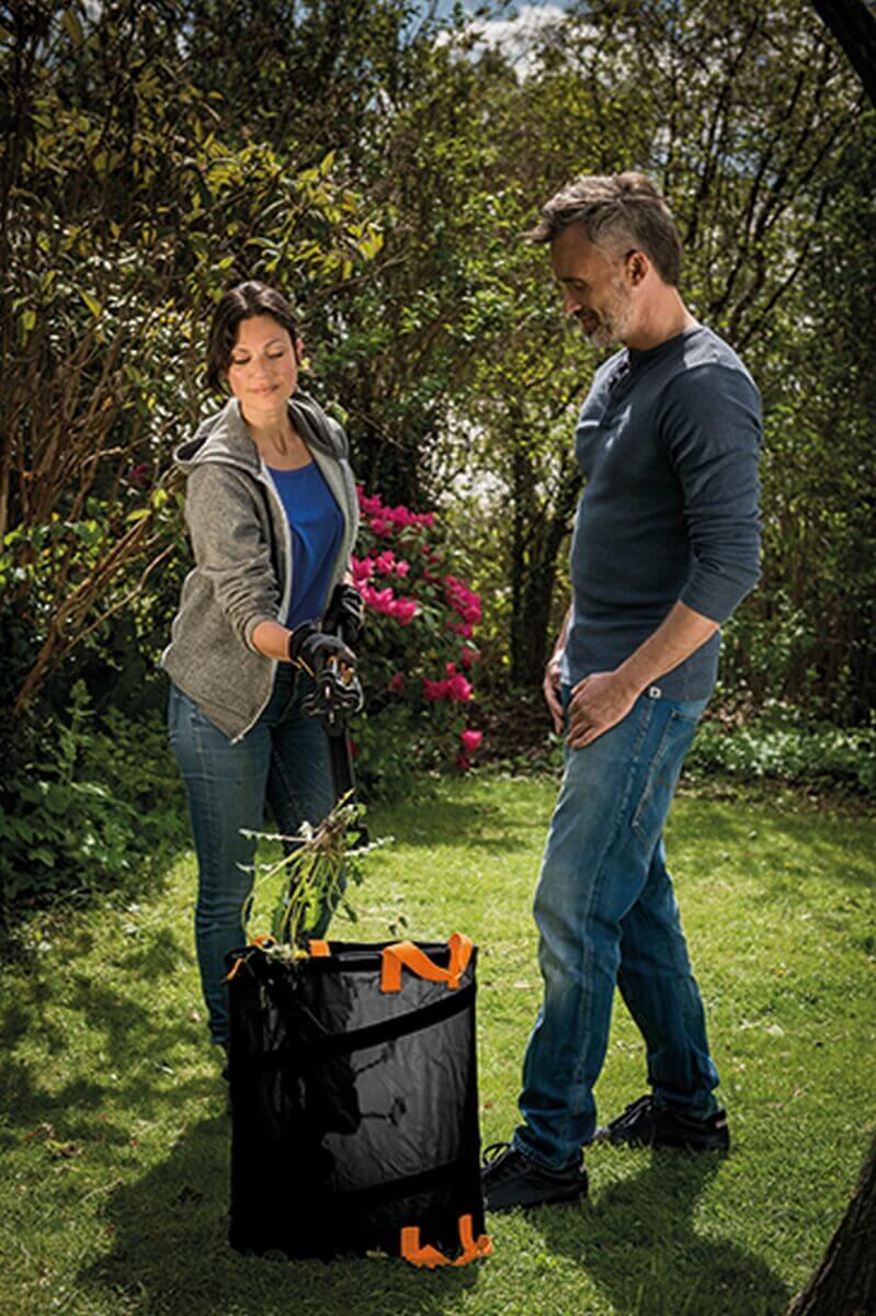 Fiskars Solid Gartensack PopUp 56 oder 172 L | Laubsack, Rasensack, selbststehend Produktabbildung 8