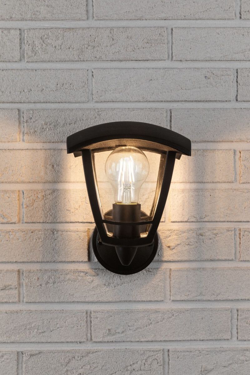 Paulmann Outdoor Wandleuchte Classic curved, E27, max 12 W, IP44, Kunststoff, Dimmbar Produktabbildung 5