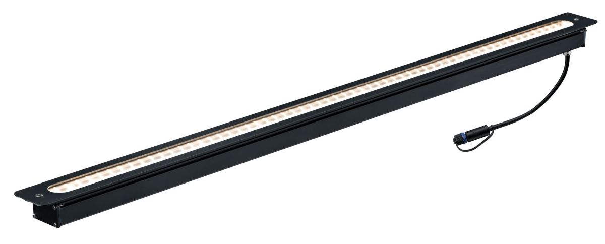 Paulmann Plug & Shine Lichtleiste Einbau, IP67, 8W, 24V, Anthrazit, Warmweiß (3000 K) Produktabbildung