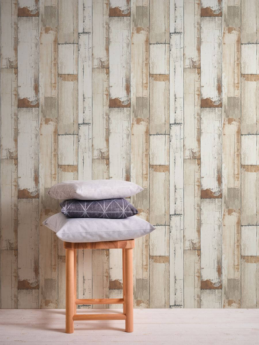 AS Creation Tapete | Holzoptik Braun Creme Weiß | Il Decoro Produktabbildung 3