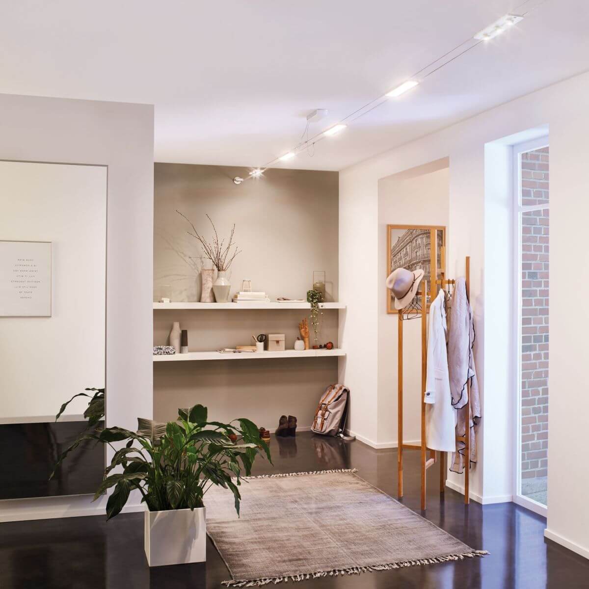 Paulmann 2Line LED Seilsystem Basisset Lenny,  3 x 4,6 W, DC 24V, 12 m, Warmweiß (2700 K) Produktabbildung 3