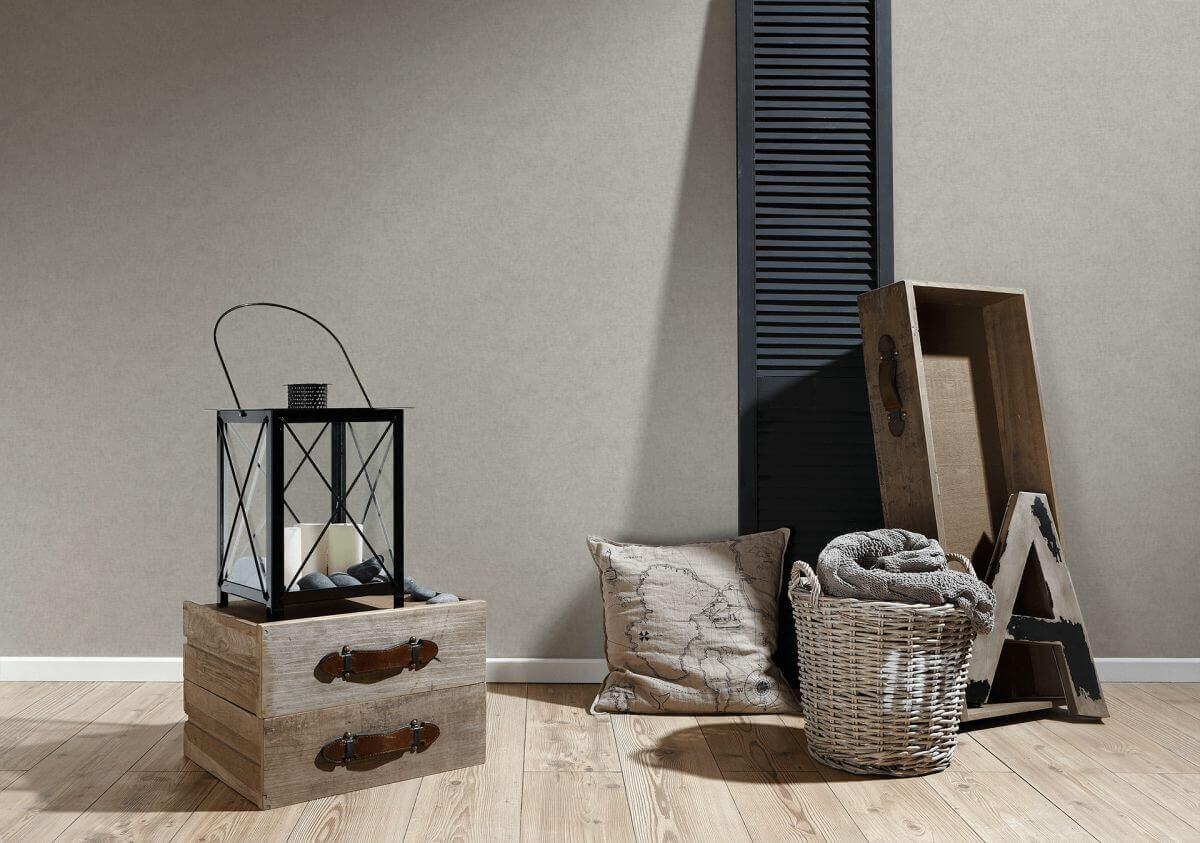 Livingwalls Grau Unifarben Vliestapete Paradise Garden 367207 Produktabbildung 6