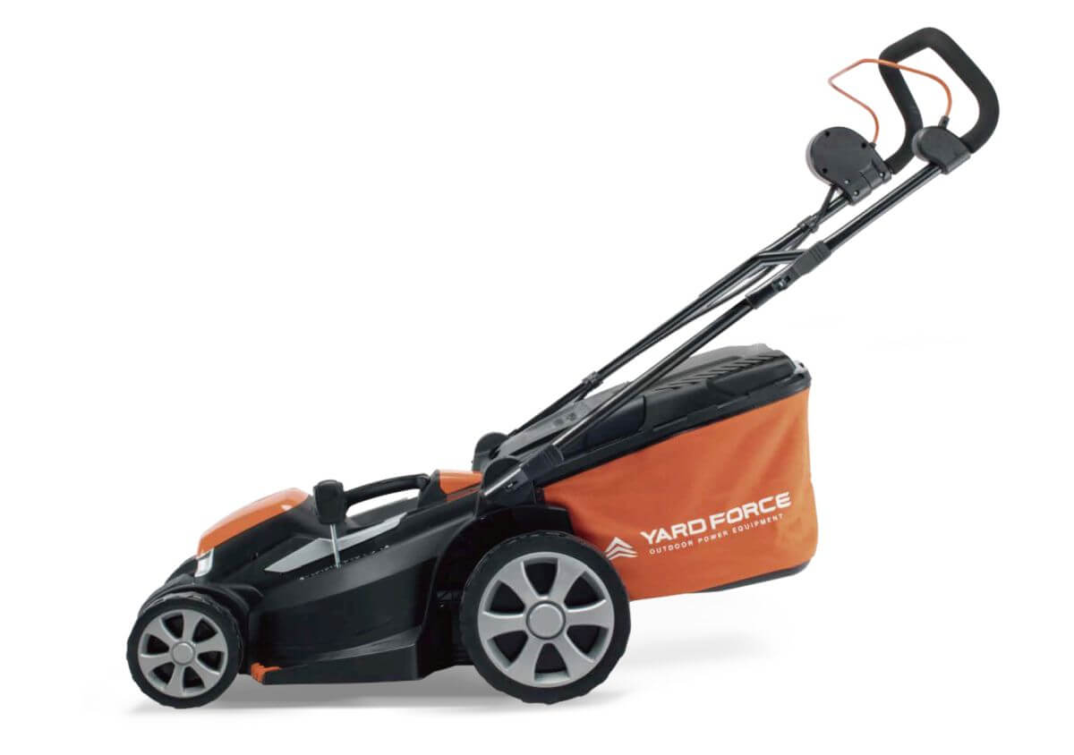 Yard Force Akku-Rasenmäher LM C40 | 20 V | Schnittbreite 40 cm | bis 500 m² | mit 2 Akkus und Ladegerät Produktabbildung 1