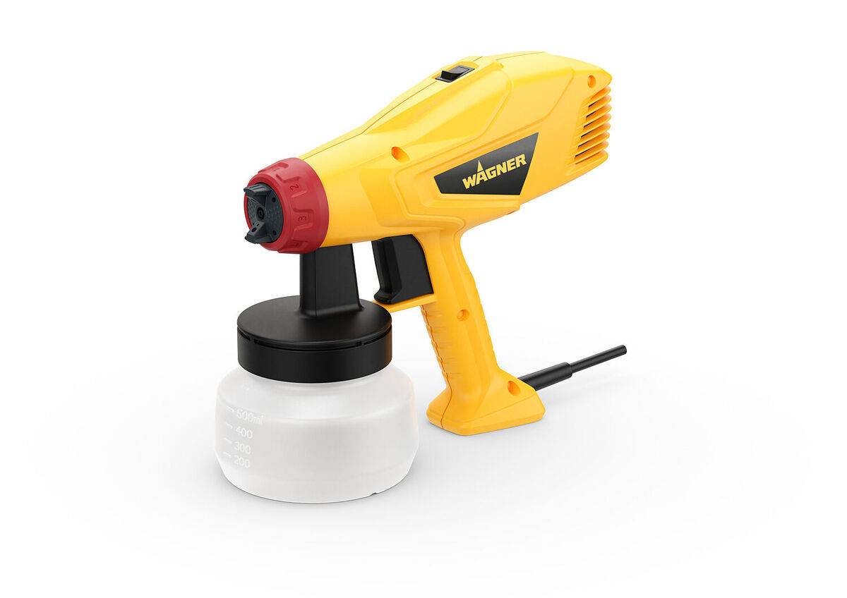 WAGNER Wood&Metal Sprayer W 125 | leichtes & kompaktes Farbsprühgerät für Lacke & Lasuren Produktabbildung