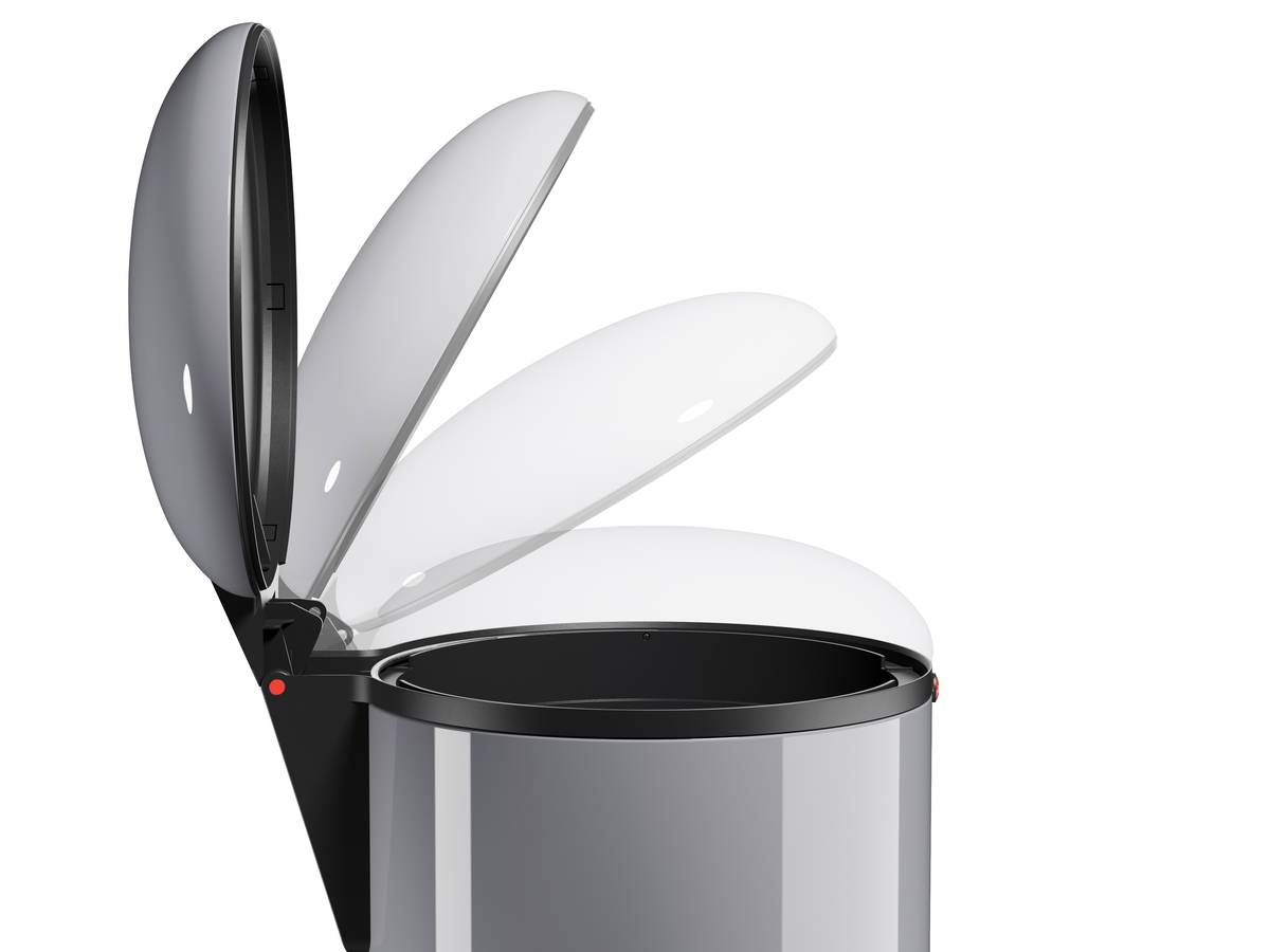 Hailo Harmony M Design-Tret-Abfallsammler | 12 l Volumen | Soft Close | verschiedene Farben Produktabbildung 5