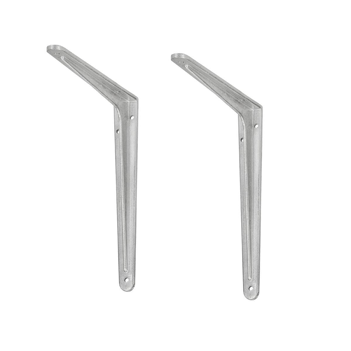 siwitec Profil-Konsole aus Aluminium, Regalwinkel mit T-Profil & hoher Traglast, 175x200 mm 2er Set Produktabbildung