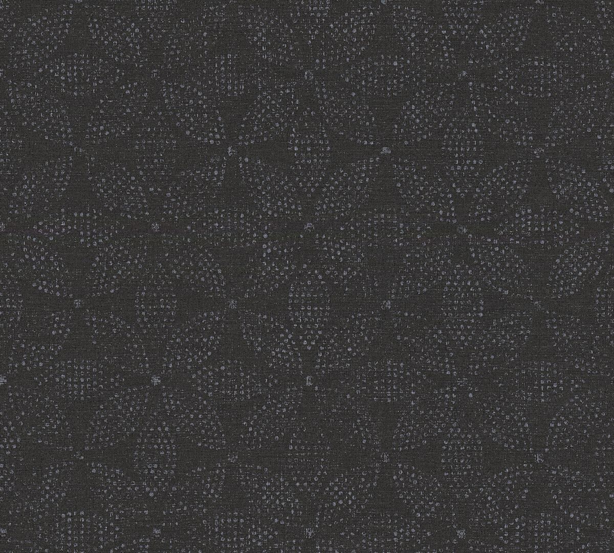 AS Creation Tapete | Geometrisches Muster Schwarz Metallic | Ethnic Origin Produktabbildung 1