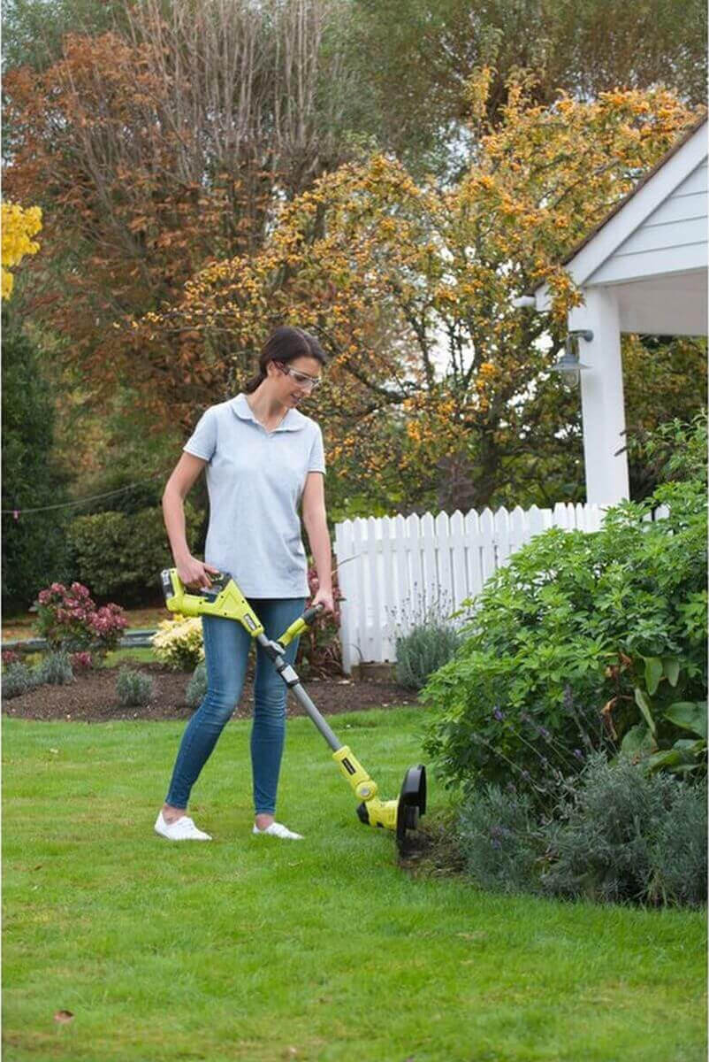 Ryobi Hybrid-Rasentrimmer ONE+ Schnittbreite: 25-30 cm | Mit Akku oder Kabel nutzbar RLT1831H25F Produktabbildung 3