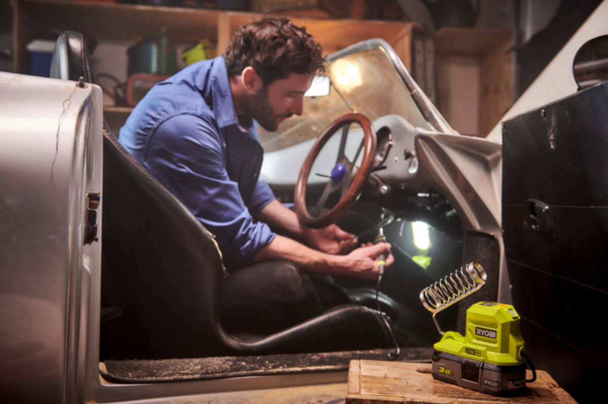 Ryobi Akku-Lötkolben One+ 18 V, ohne Akku R18SOI-0 Produktabbildung 3