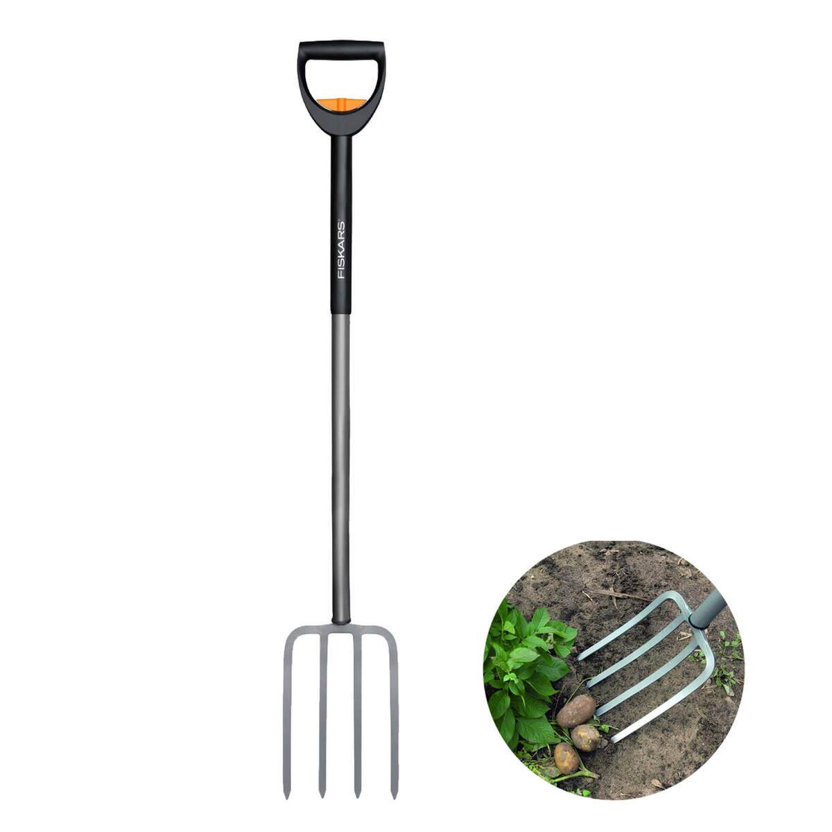 Fiskars SmartFit Teleskop-Spatengabel | Einstallbare Grabegabel Produktabbildung 3