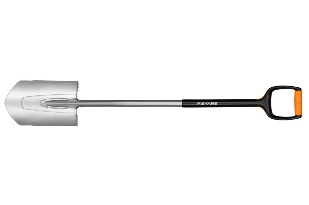 Fiskars-Set  Xact Gärtnerspaten, spitz L inklusive Handschuhe Produktabbildung 2