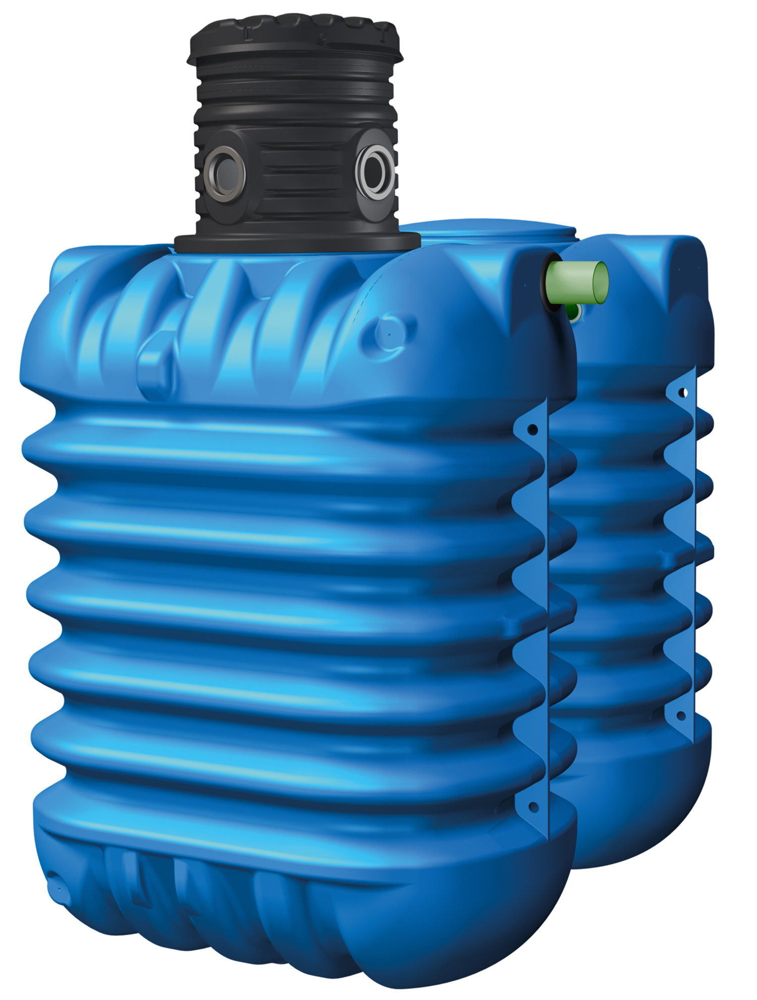 4rain Erdtank MODULARIS, 15000 Liter mit Schachtverlängerung, frostsicher, kindersicher, erweiterbar Produktabbildung 2