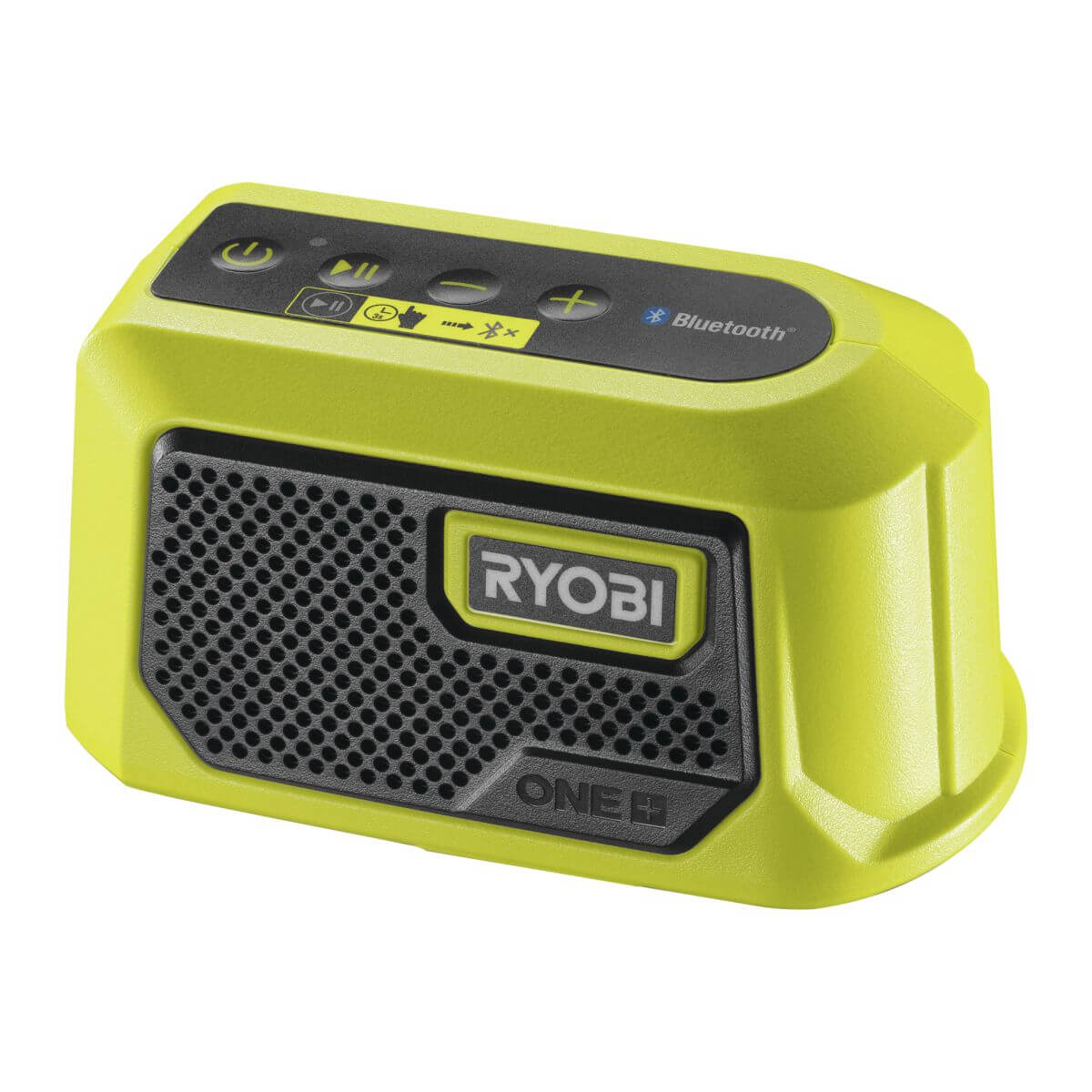 Ryobi  Akku Bluetooth Box Mini ONE+ 18V, kabelloser Lautsprecher, ohne Akku, RBTM18-0 Produktabbildung