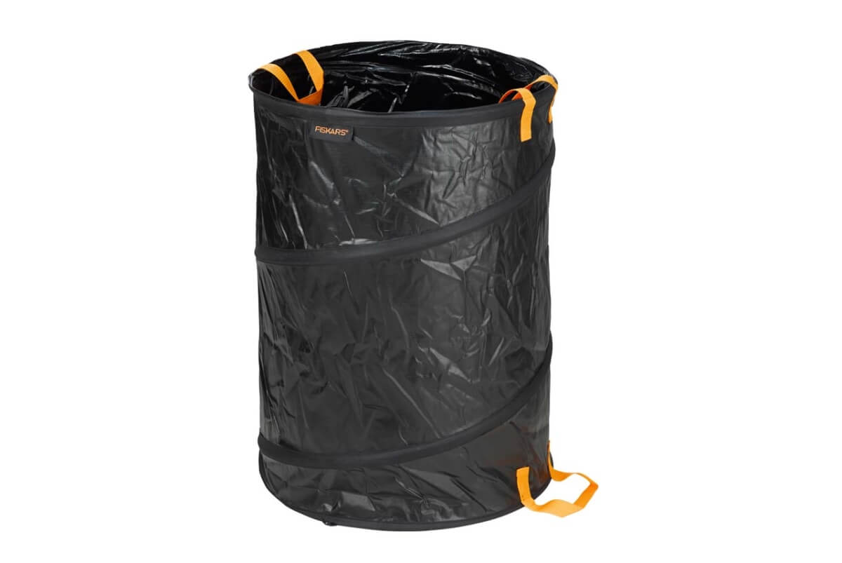 Fiskars Solid Gartensack PopUp 56 oder 172 L | Laubsack, Rasensack, selbststehend Produktabbildung