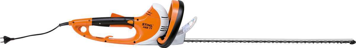 STIHL Elektro-Heckenschere HSE 71, 600 W, Schnittlänge 70 cm, vibrationsarm, für starke Äste Produktabbildung