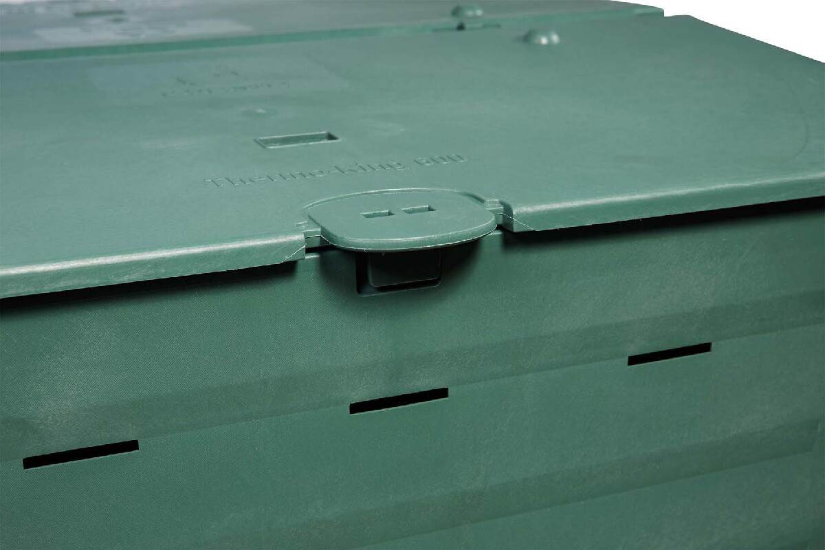 B-Ware GARANTIA THERMO-KING Komposter grün | 400 Liter | Komposter Garten Kunststoff Produktabbildung 3