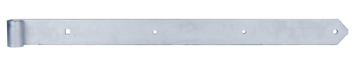 Alberts Ladenband gerade, abgerundet, verzinkt, 800 mm Länge, Ø 20 mm, Torband, Fensterladen Produktabbildung 1