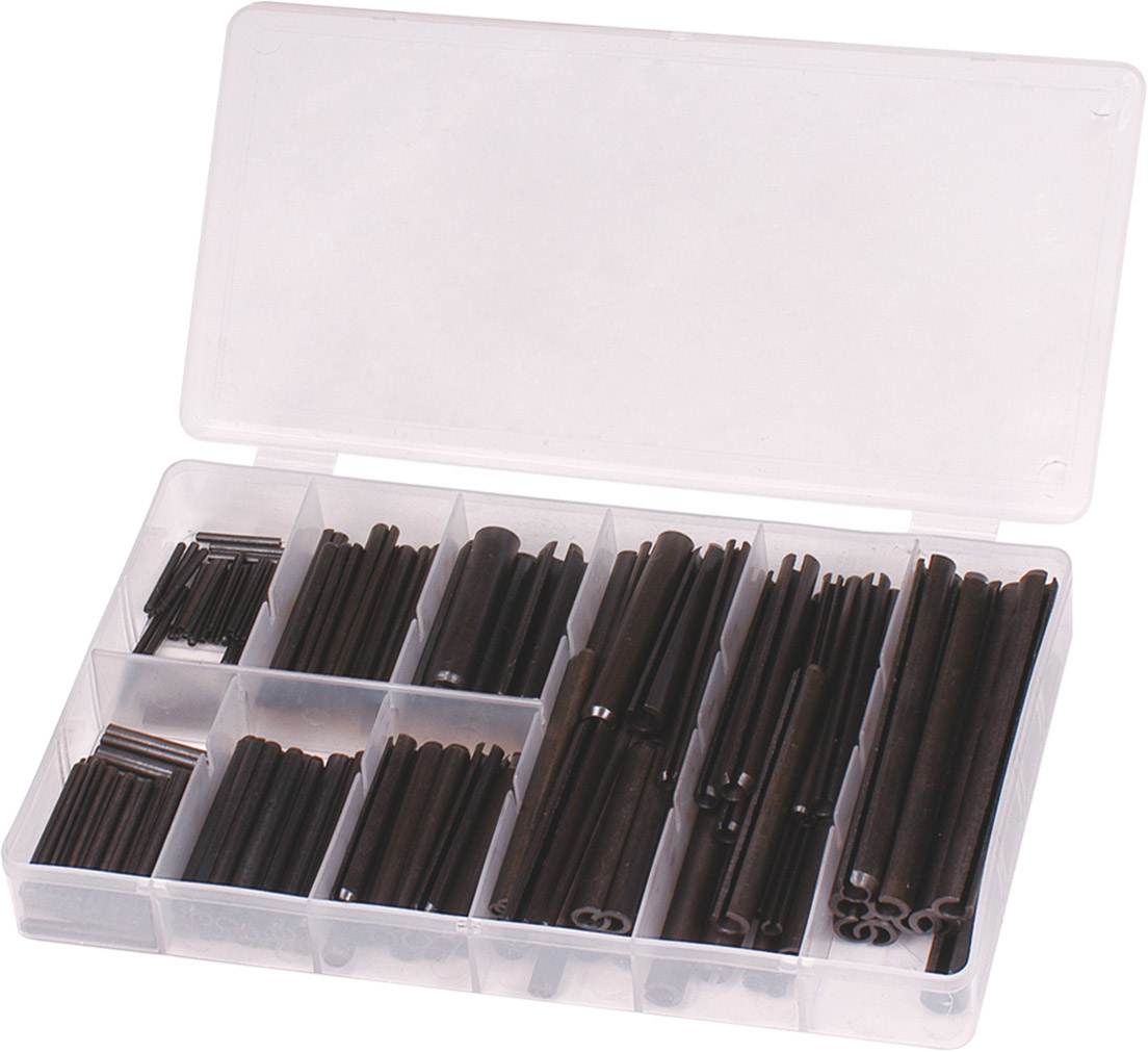 MULTIBOX Spannstift-Sortiment 280 TLG, 2-10 mm, Federstahl, Phosphat Produktabbildung